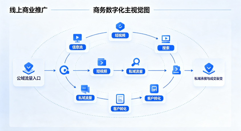腾冲县线上商业推广怎么做？全域流量闭环搭建与低成本转化实战指南
